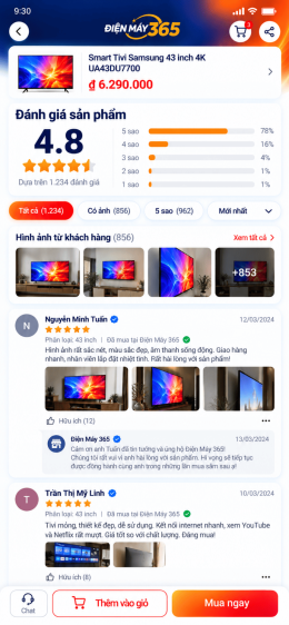 App siêu thị điện máy